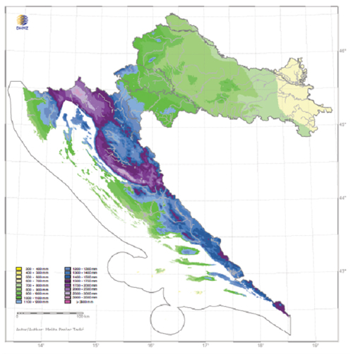 meteorološka karta hrvatske DHMZ   DMCSEE meteorološka karta hrvatske